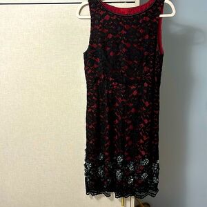 VINTAGE Vivienne Tam sheath dress. Size 10 ( fits like a 6).